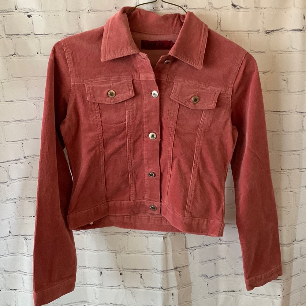 Women’s Corduroy Pink Rose Jacket